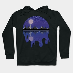 Melted Landscape Hoodie